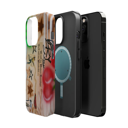 MagSafe "very cherry" airbrush iPhone case