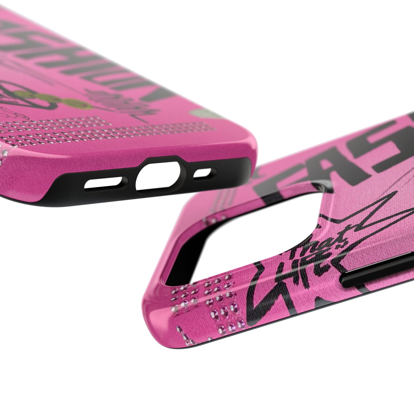 "high fashion pt. 2" airbrush iPhone case