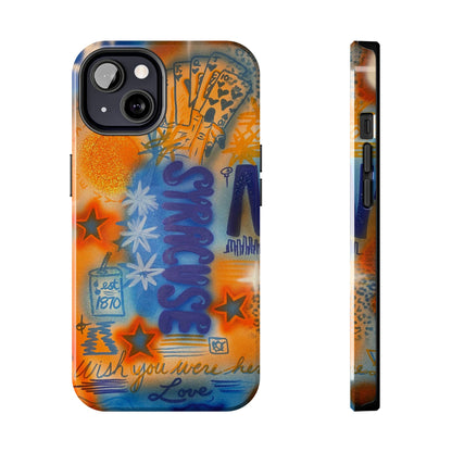 "syracuse" airbrush iPhone case