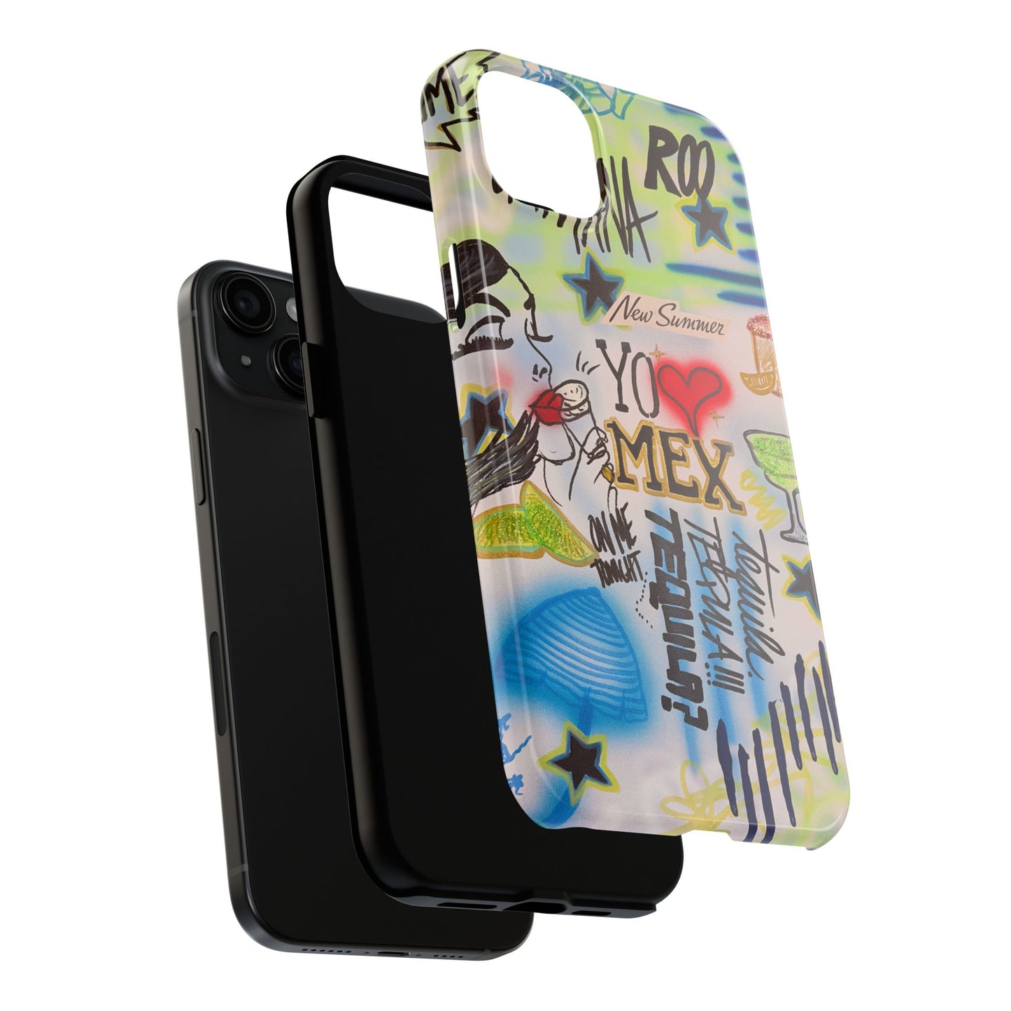 "salted lime" airbrush iPhone case