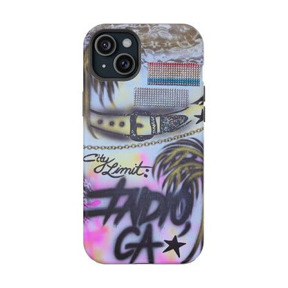 MagSafe "indio, ca" airbrush iPhone case
