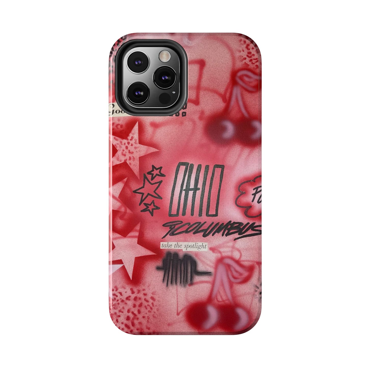 "columbus, ohio" airbrush iPhone case