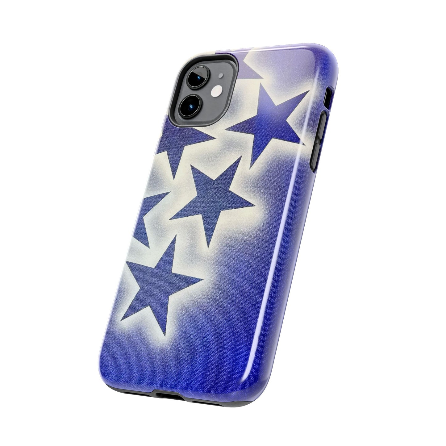 "frosted galaxy" airbrush iPhone case