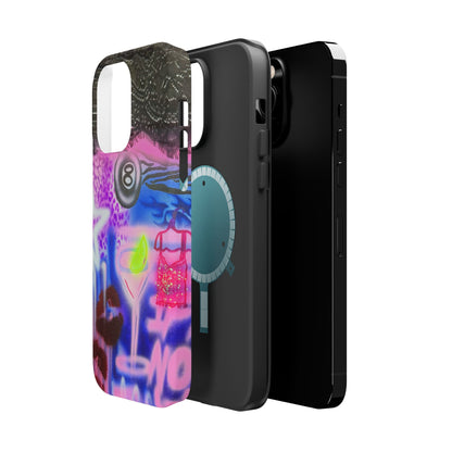 MagSafe "dream life" airbrush iPhone case