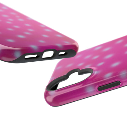 MagSafe "bubblegum polka dot" airbrush iPhone case
