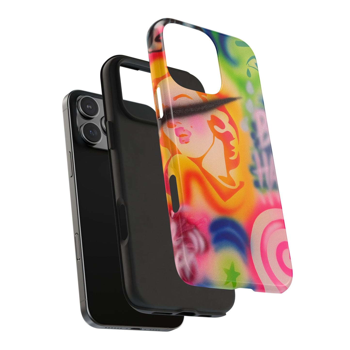 "bad habits" airbrush iPhone case