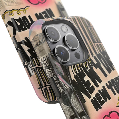 MagSafe „New York, New York“ Airbrush iPhone Hülle
