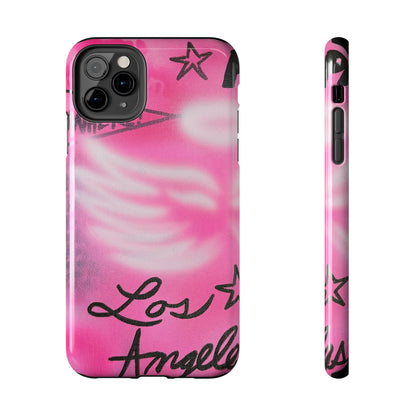 "pink angel wings" airbrush iPhone case