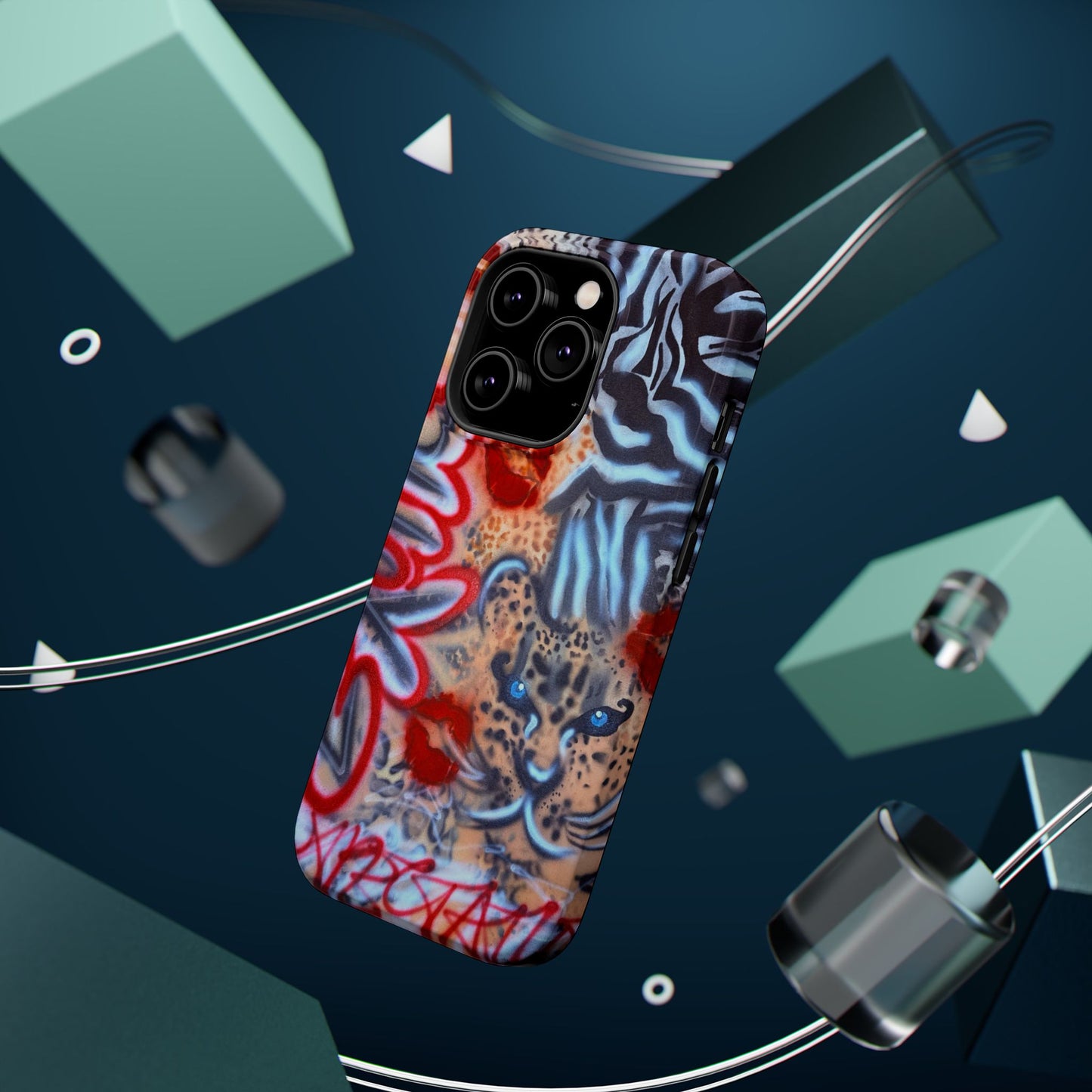 MagSafe "exotic expectations" airbrush iPhone case