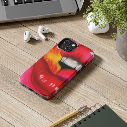 "flaming lips pt. 2" airbrush iPhone case