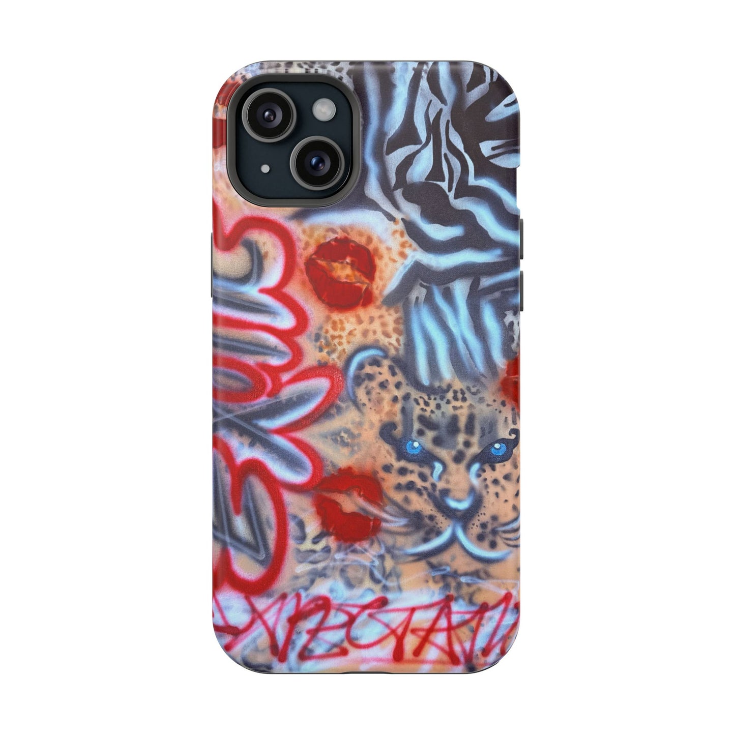 MagSafe "exotic expectations" airbrush iPhone case