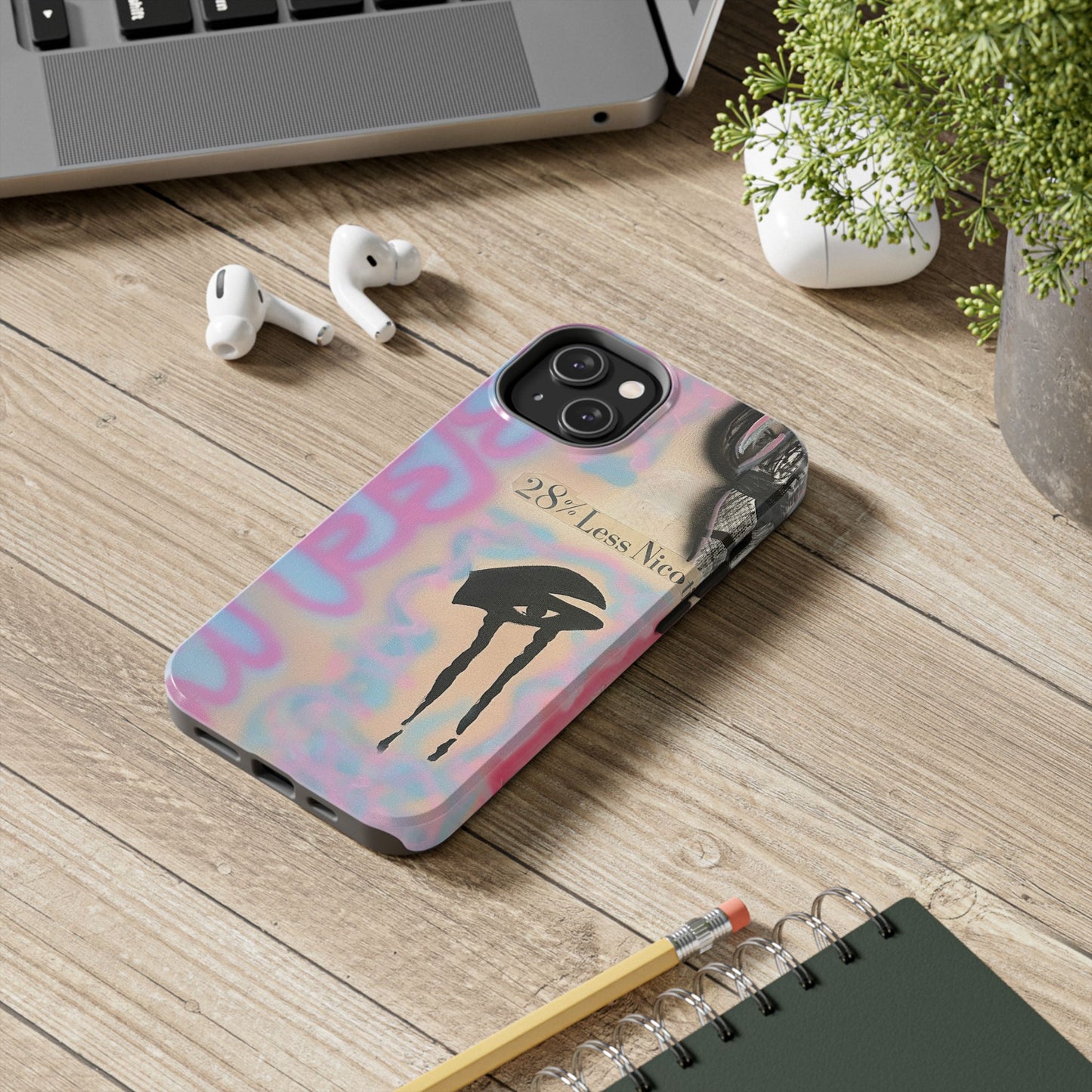 "the feeling" airbrush iPhone case