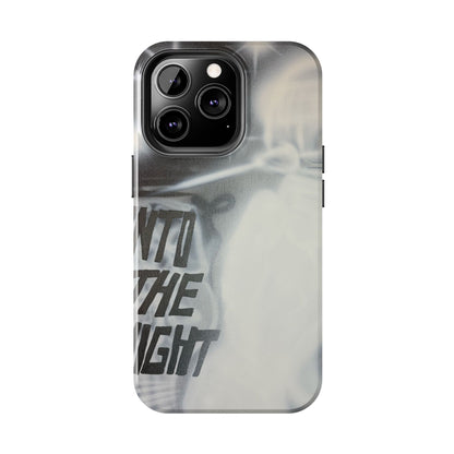 "into the night" airbrush iPhone case