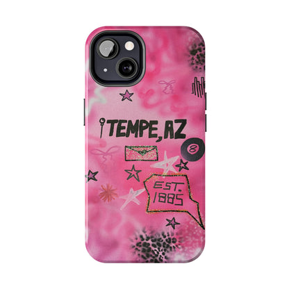 "tempe, az pt. 2" airbrush iPhone case