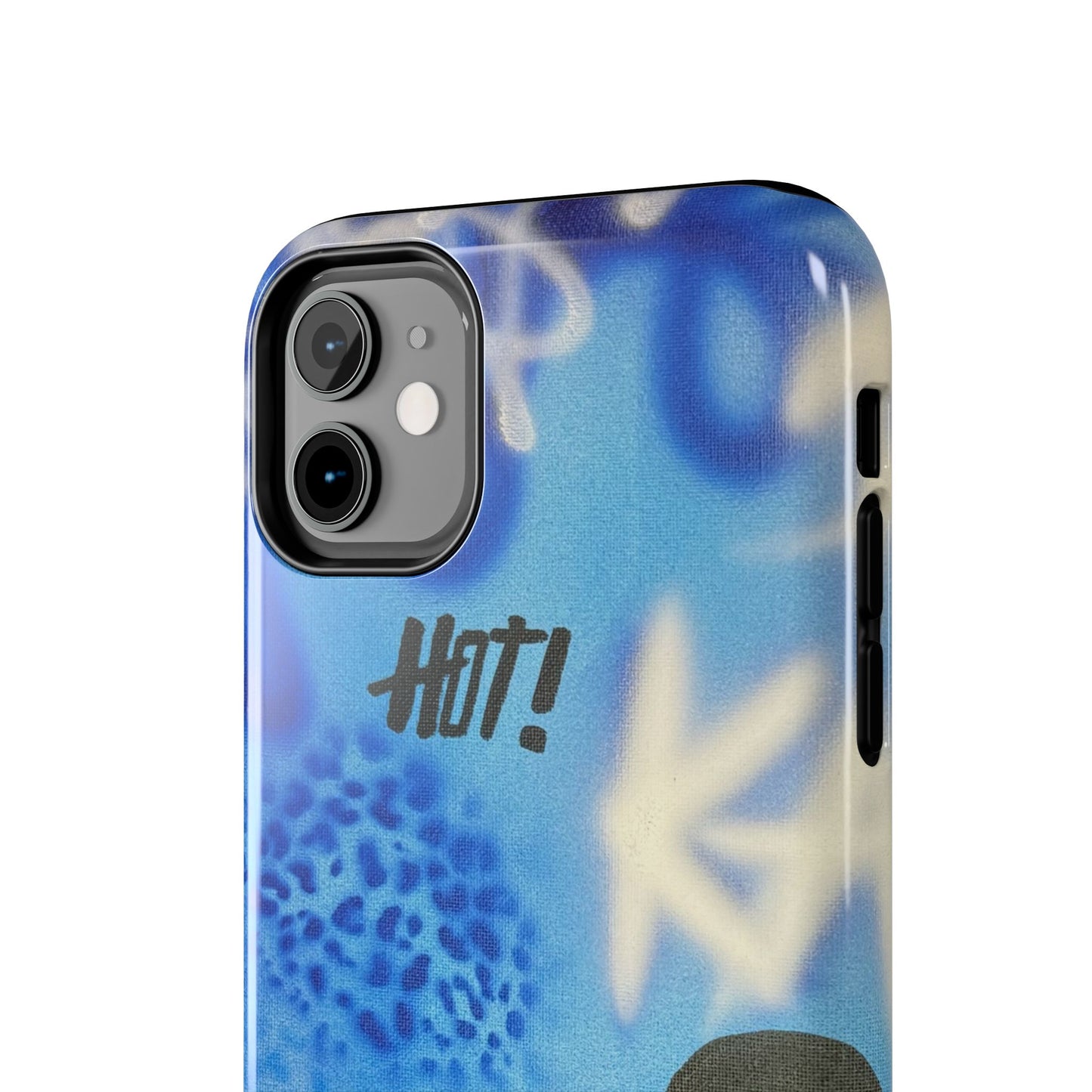"brilliant blues" airbrush iPhone case