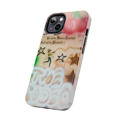 "the rodeo" airbrush iPhone case