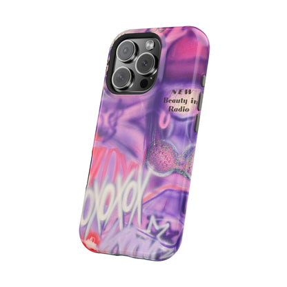 MagSafe "mic check" airbrush iPhone case