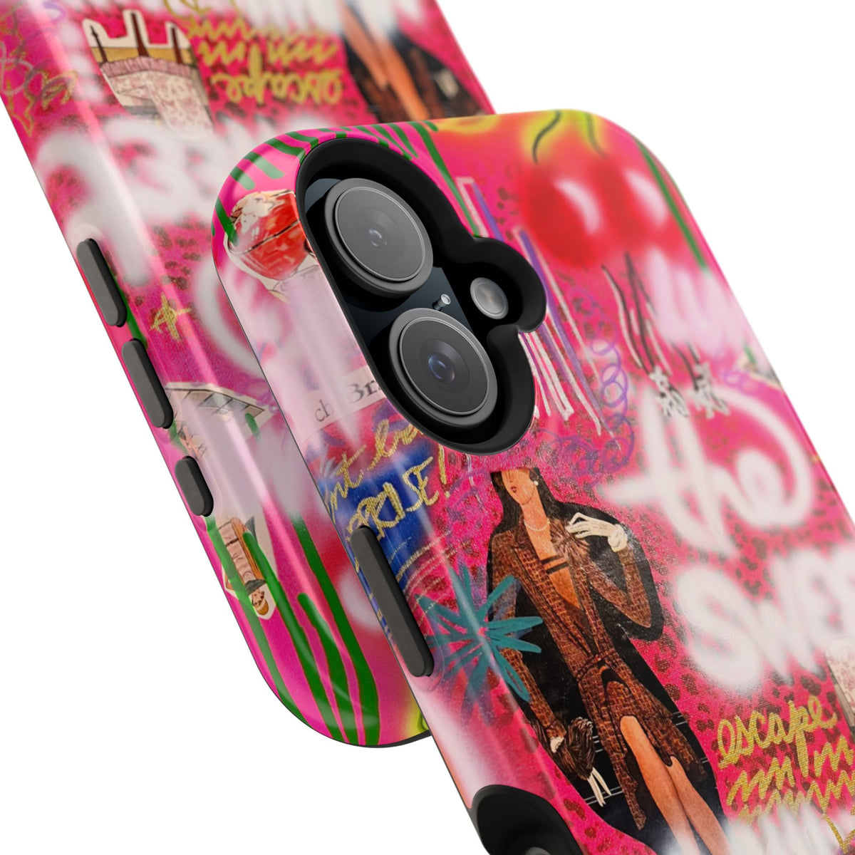 MagSafe "Sweet Escape" Airbrush iPhone Hülle