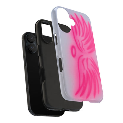 "angel wings" airbrush iPhone case