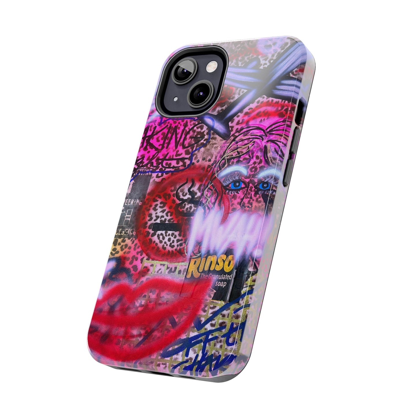 "taking flight" airbrush iPhone case