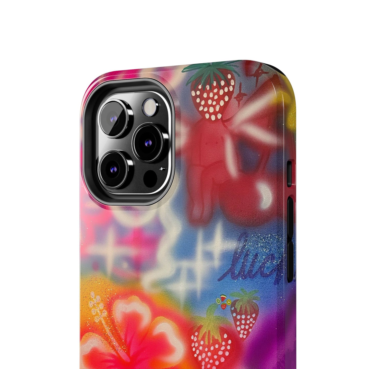 "luck and luv" airbrush iPhone case