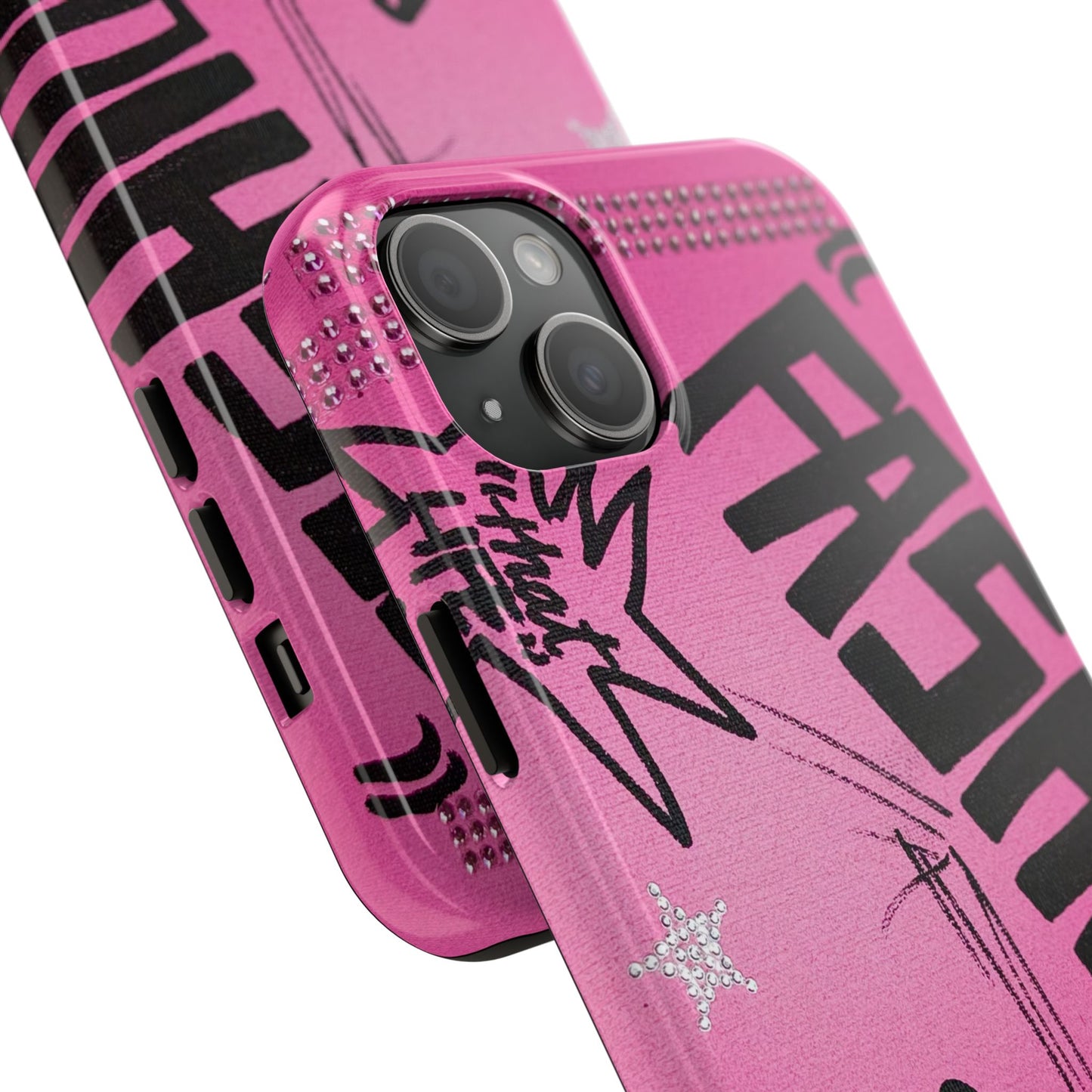 "high fashion pt. 2" airbrush iPhone case