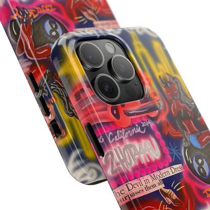 "im an angel" airbrush iPhone case