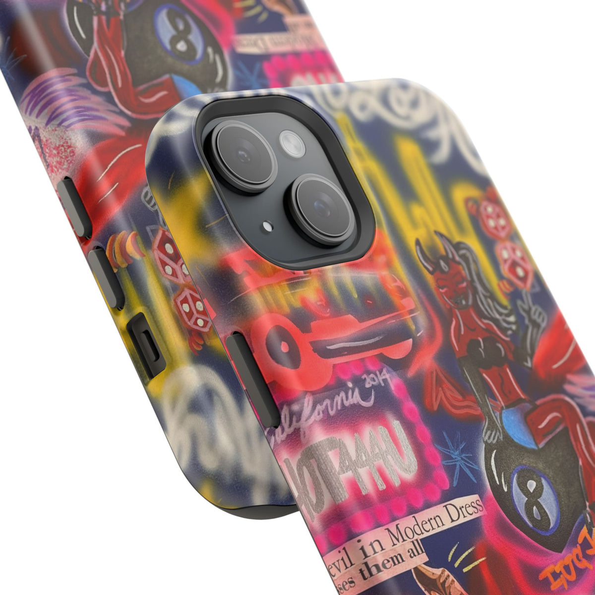 MagSafe "im an angel" airbrush iPhone case