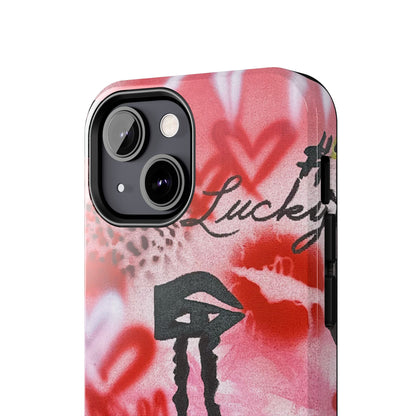 "intriguing encounter" airbrush iPhone case