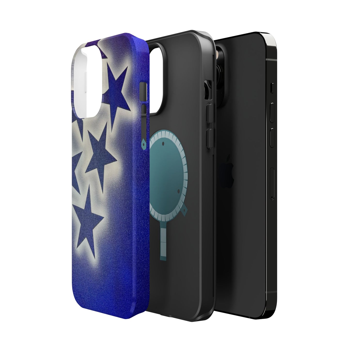 MagSafe Airbrush iPhone-Hülle "frosted galaxy"