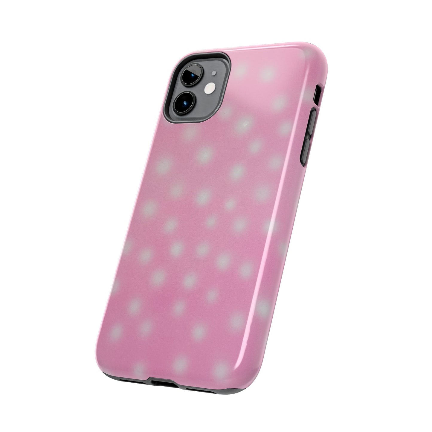 "strawberry swirl polka dots" airbrush iPhone case