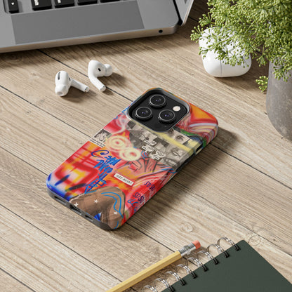 "get busy!" airbrush iPhone case