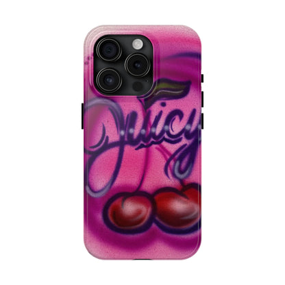 "juicy" airbrush iPhone case
