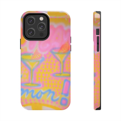 "Lemontini" Airbrush iPhone-Hülle