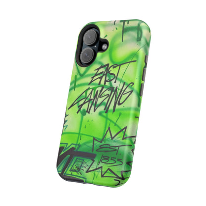 MagSafe "east lansing, mi" airbrush iPhone case