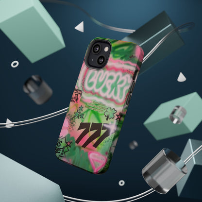 MagSafe "so lucky" airbrush iPhone case