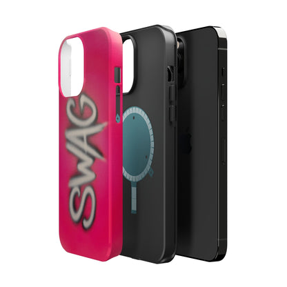 MagSafe "SWAG" airbrush iPhone case