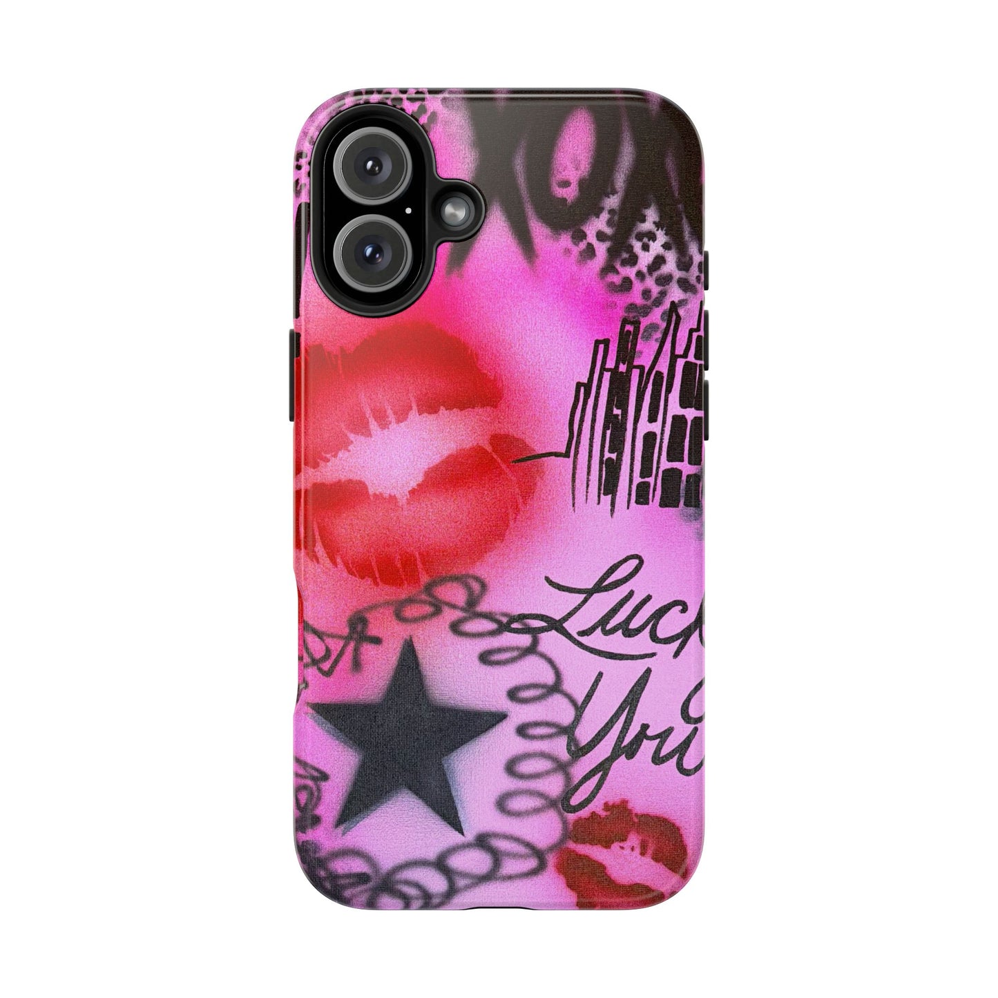 "ulterior motive" airbrush iPhone case