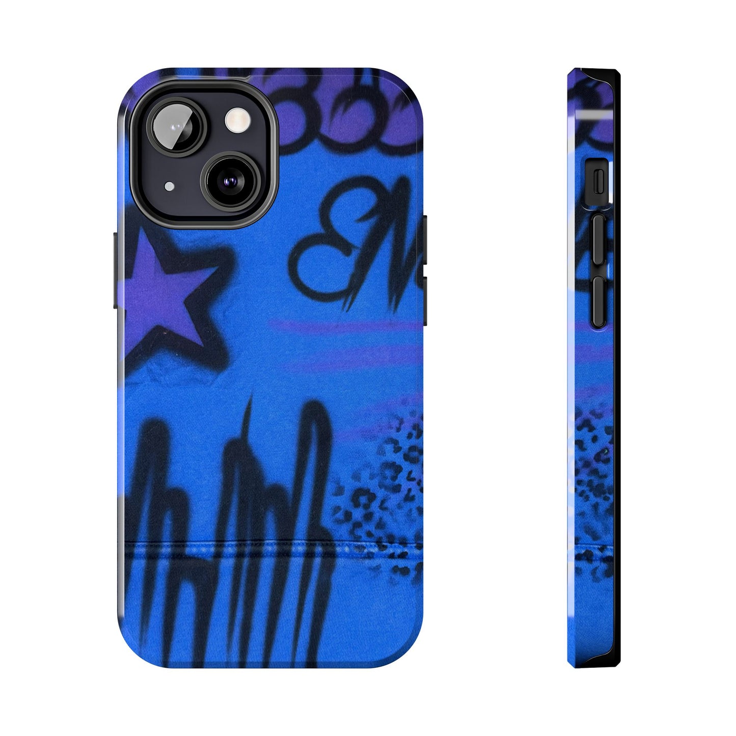 "infamous indigo" airbrush iPhone case