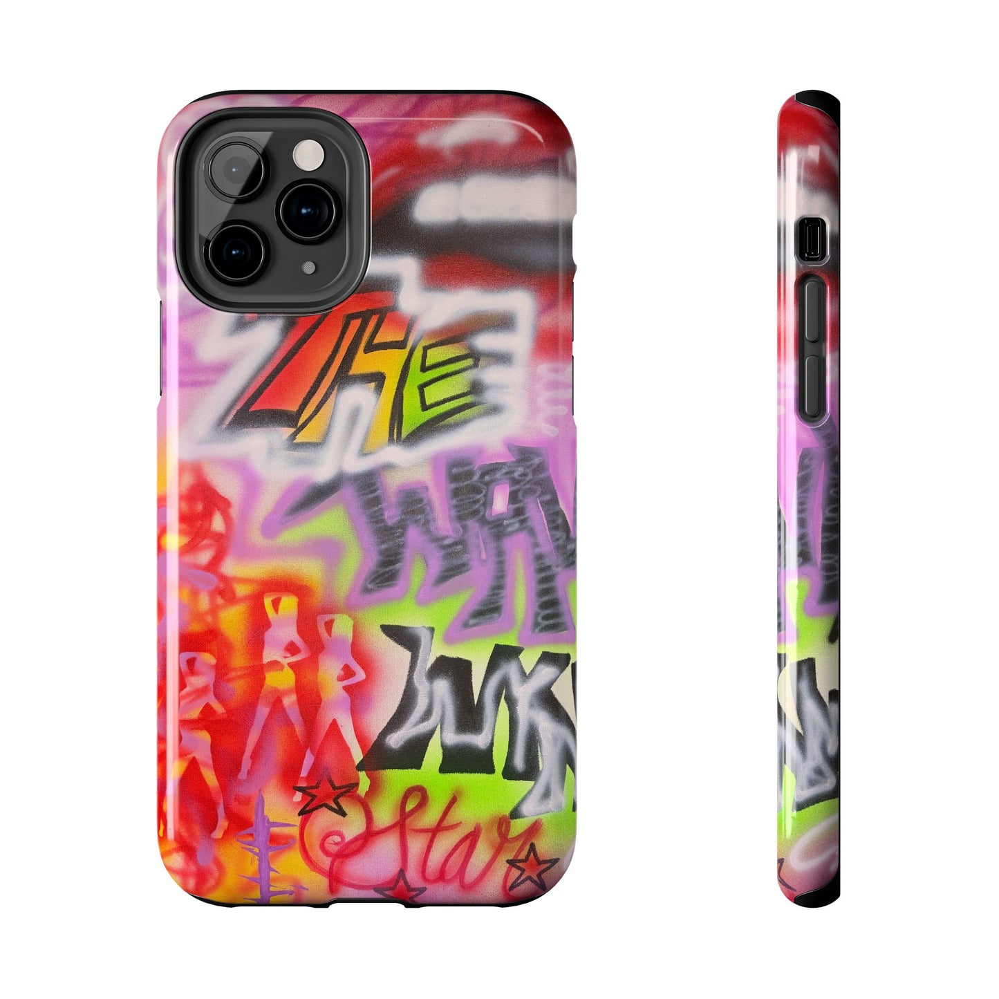 "wynwood gold" airbrush iPhone case