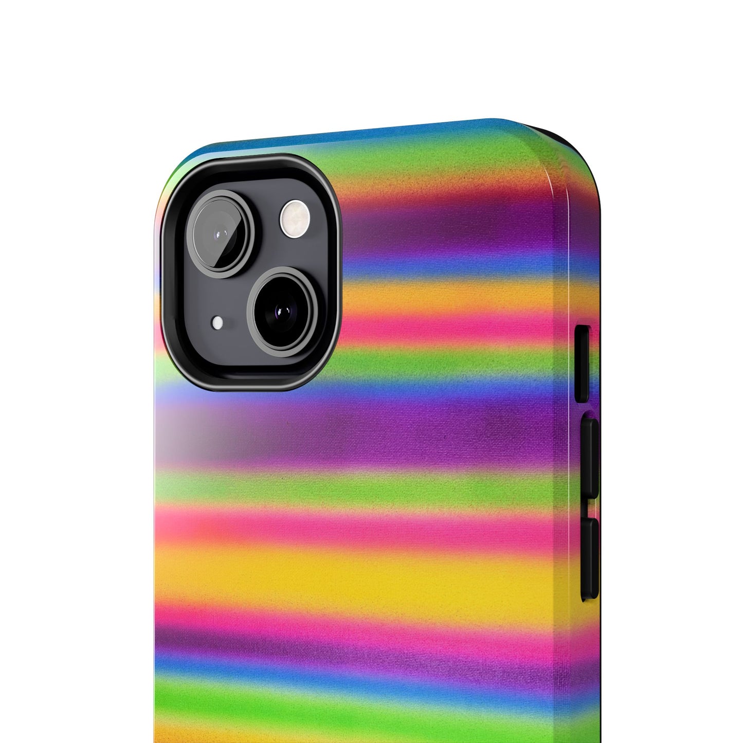 "colorful stripes" airbrush iPhone case