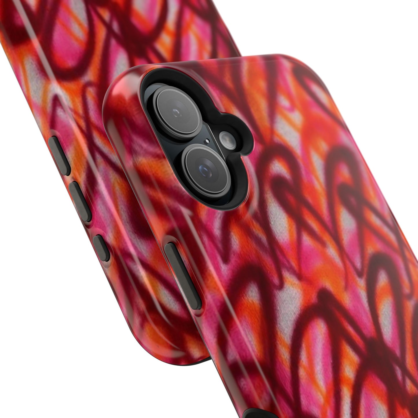 MagSafe „Graffiti Love“ Airbrush iPhone Hülle