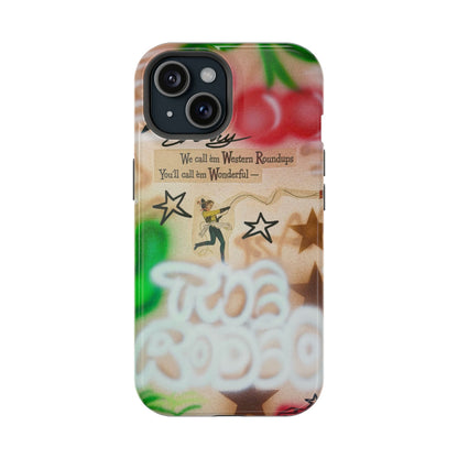 MagSafe "the rodeo" airbrush iPhone case
