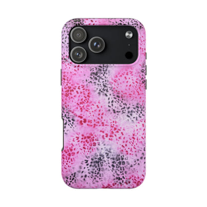 "pink cheetah pt. 2" airbrush iPhone case