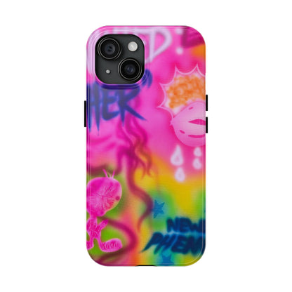 "wanted" airbrush iPhone case
