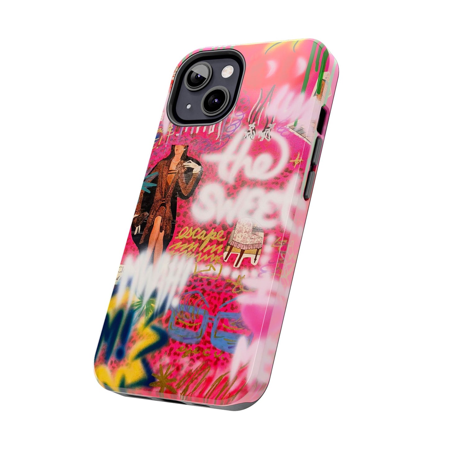 "sweet escape" airbrush iPhone case