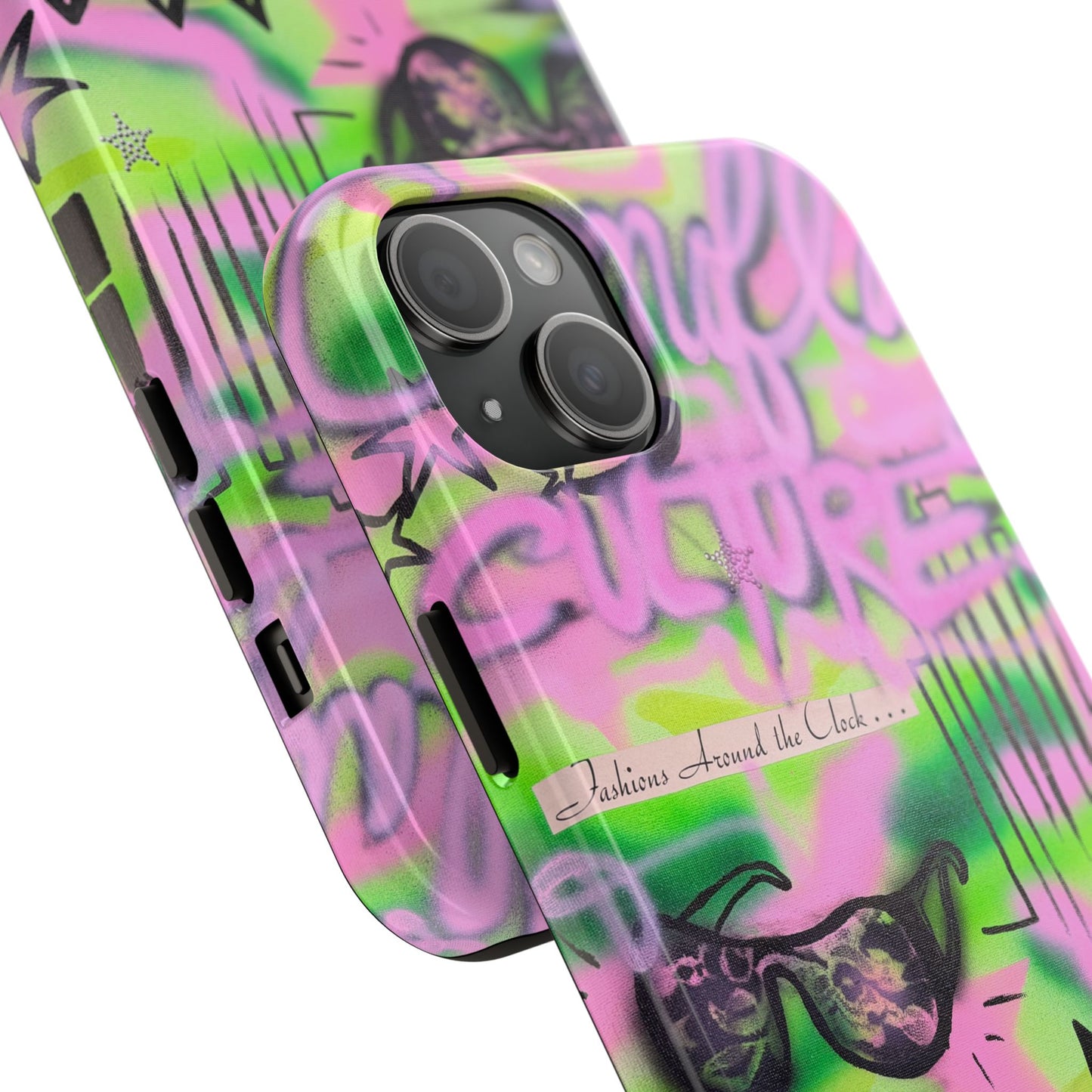 "green camo" airbrush iPhone case