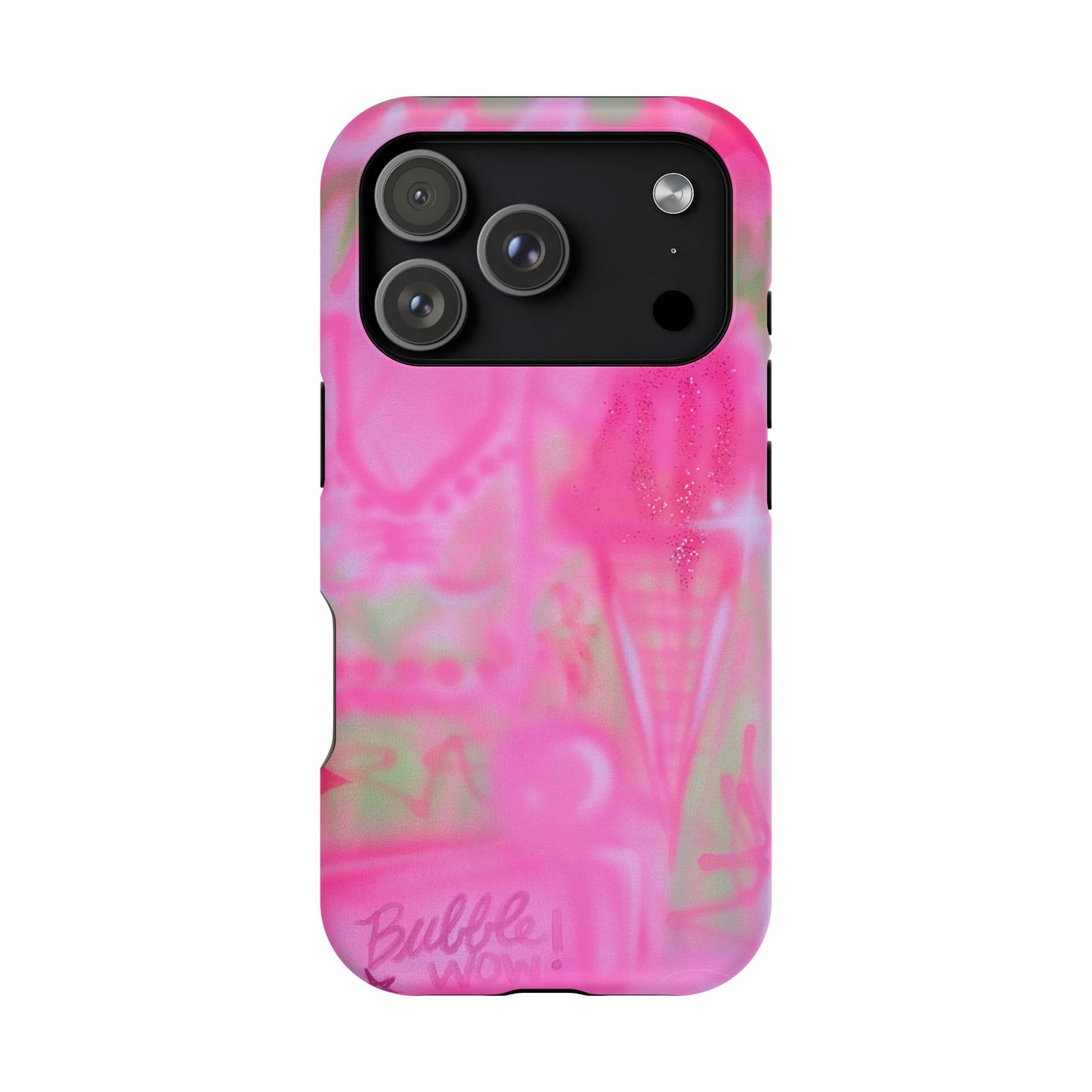 MagSafe "miami matcha" airbrush iPhone case