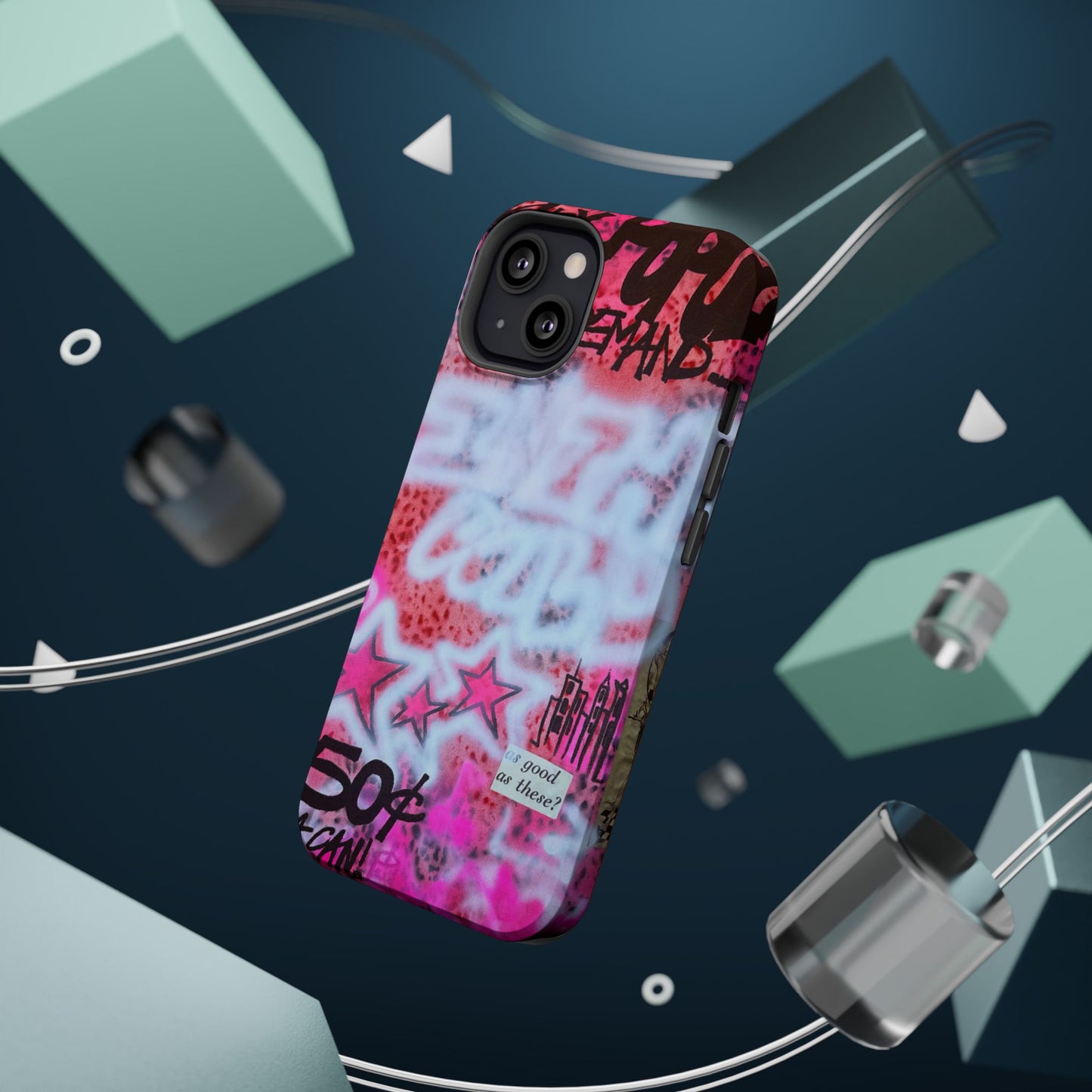 MagSafe "in the wild" airbrush iPhone case