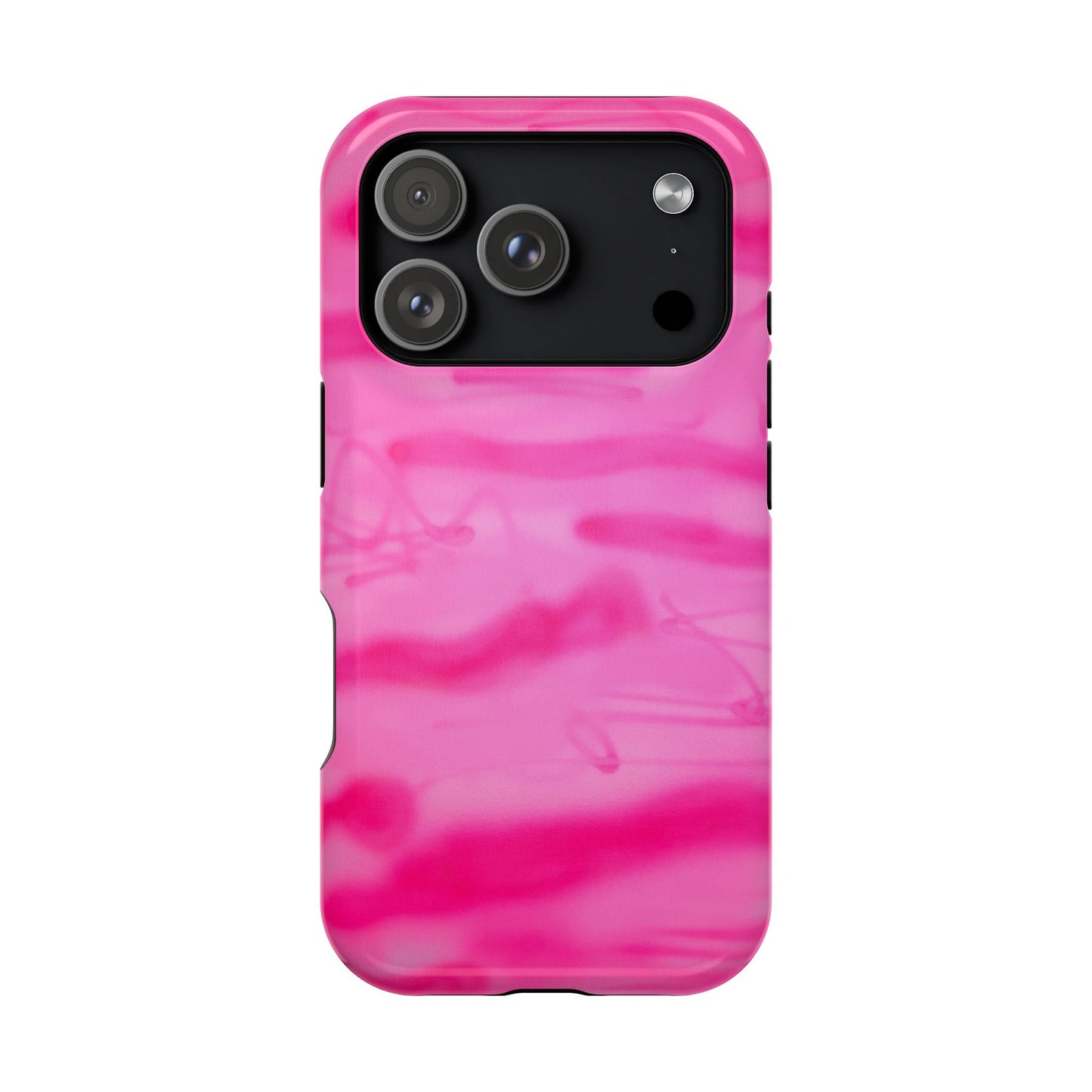 MagSafe "pink camo" airbrush iPhone case